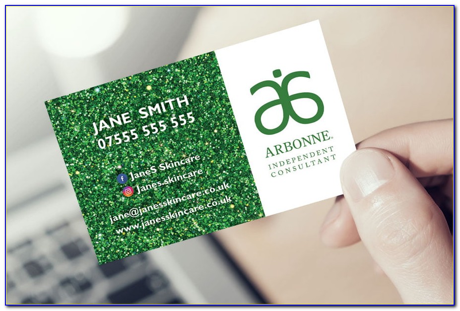 Arbonne Business Cards Uk