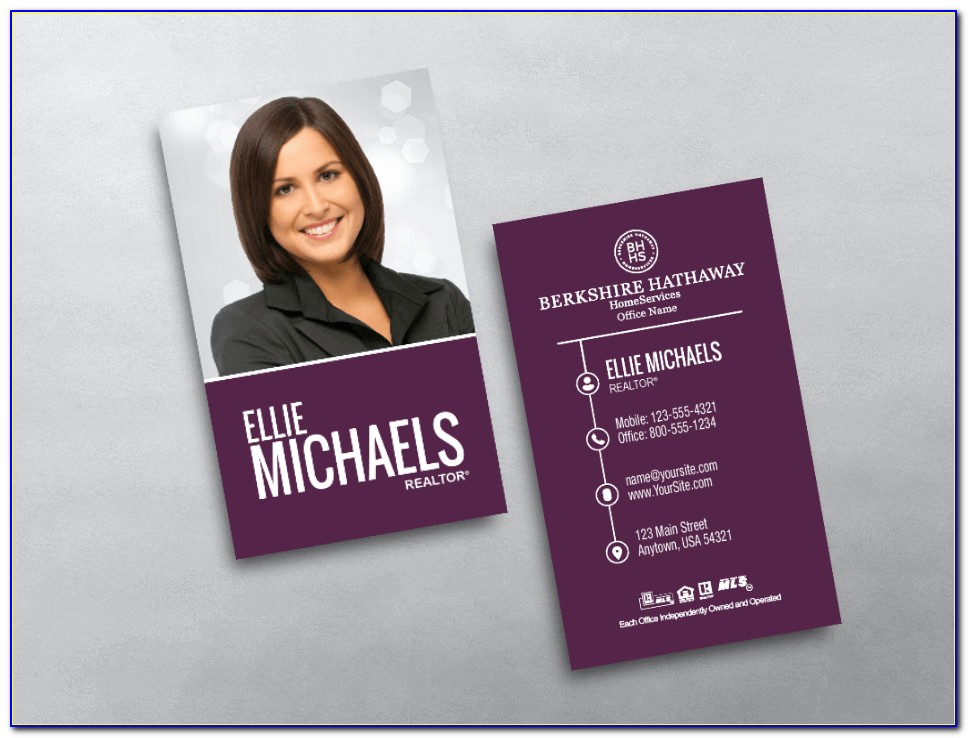 Berkshire Hathaway Homeservices Business Cards