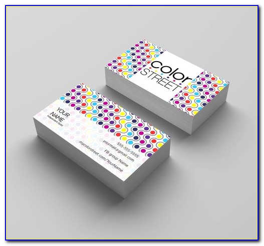 Color Street Business Cards Printed
