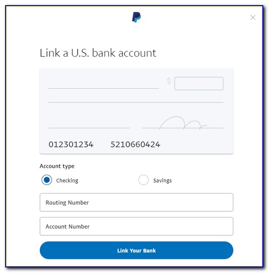 Does My Paypal Business Debit Card Have A Routing Number