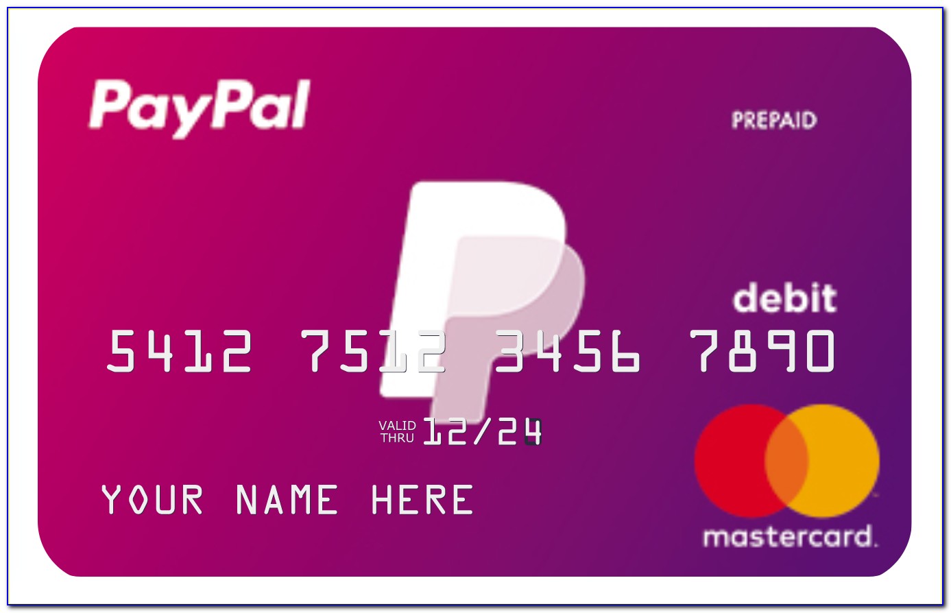 Does Paypal Business Debit Card Have A Routing Number