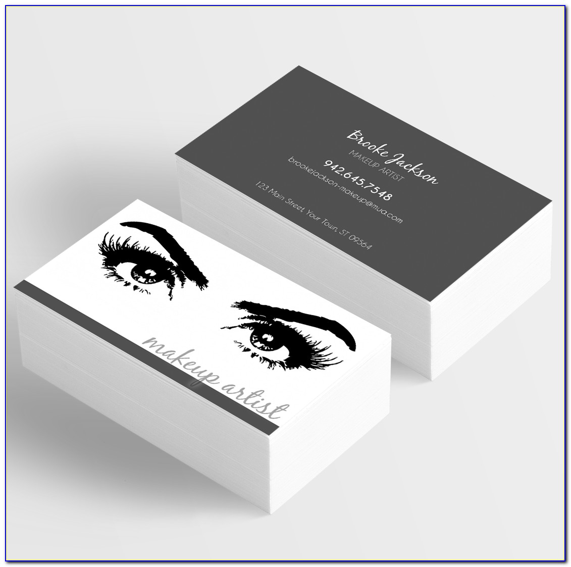 Eyelash Extension Business Cards