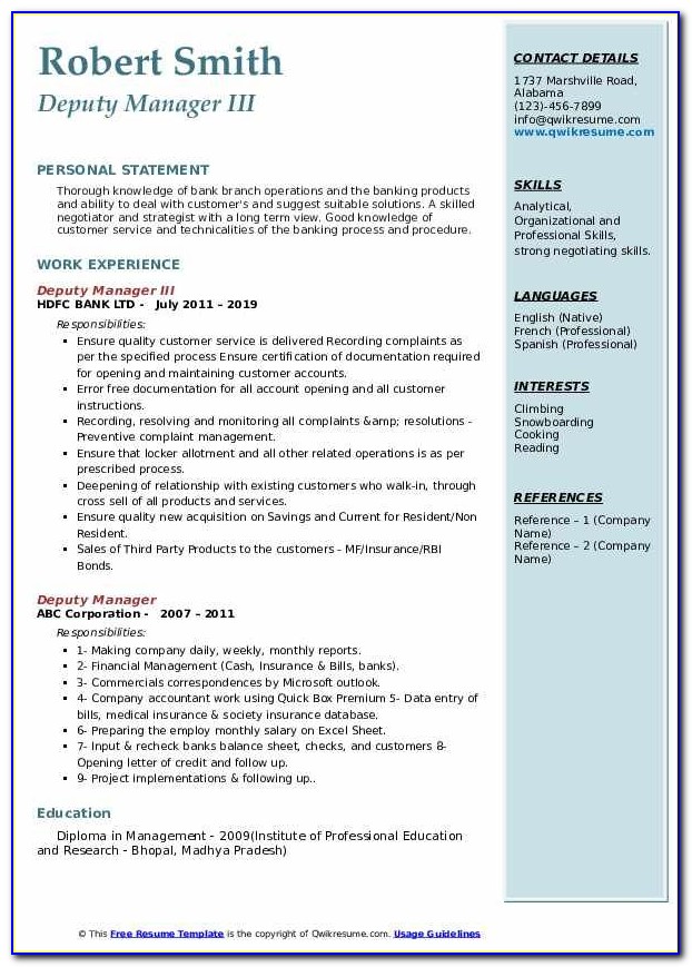 Free Download Cv Format In Ms Word 2007