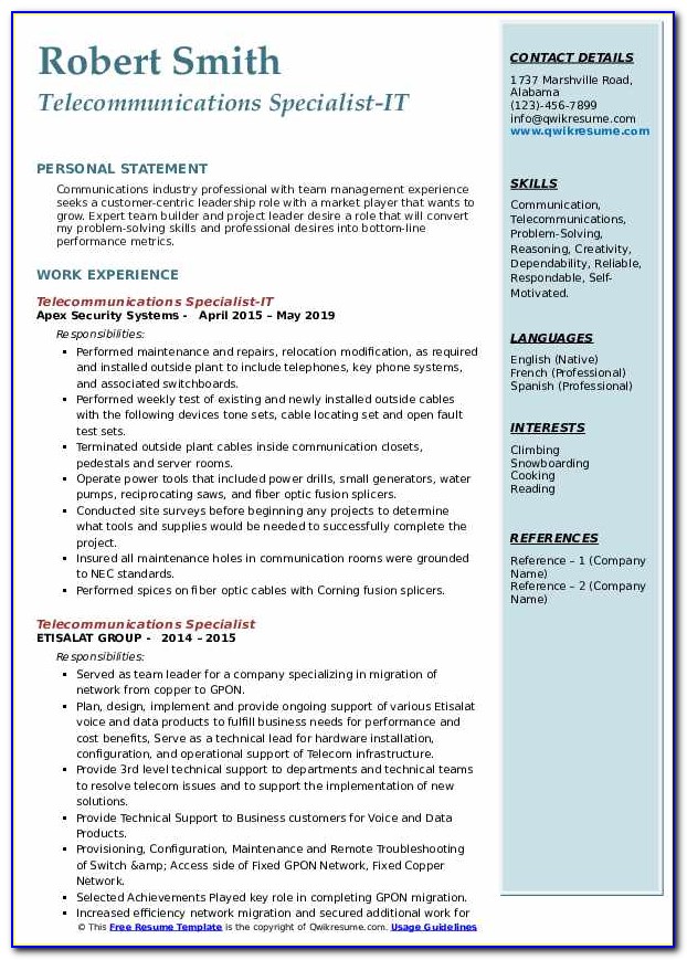 Free Resume Builder That I Can Save