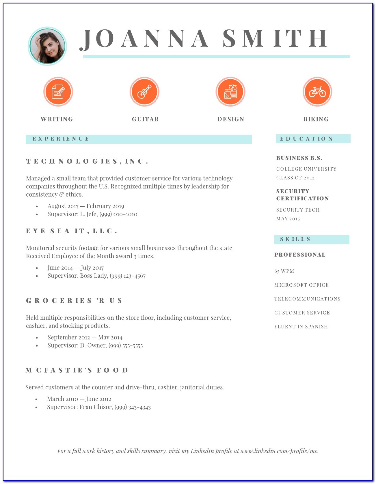 How To Build A Good Resume Examples