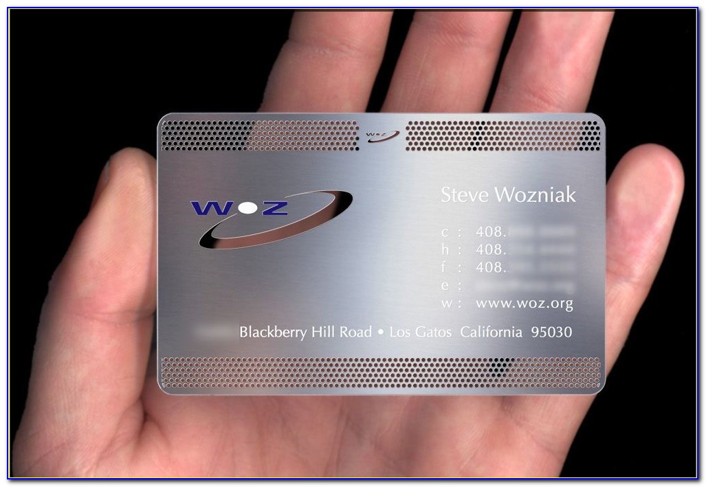 Inexpensive Metal Business Cards