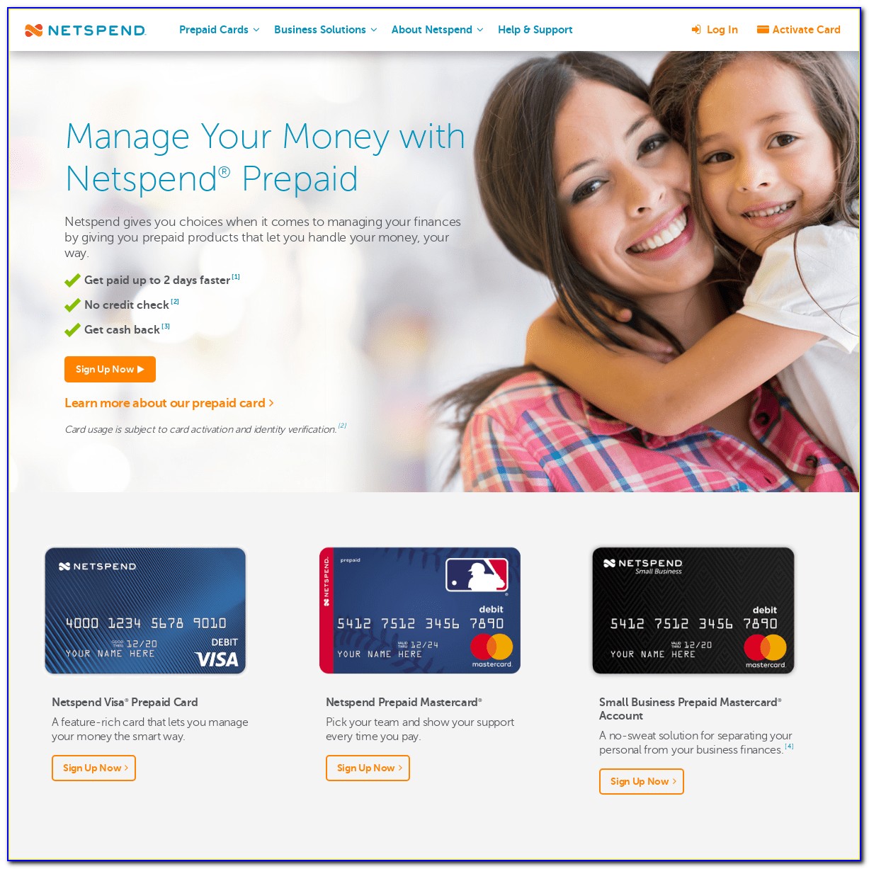 Netspend Small Business Card Login