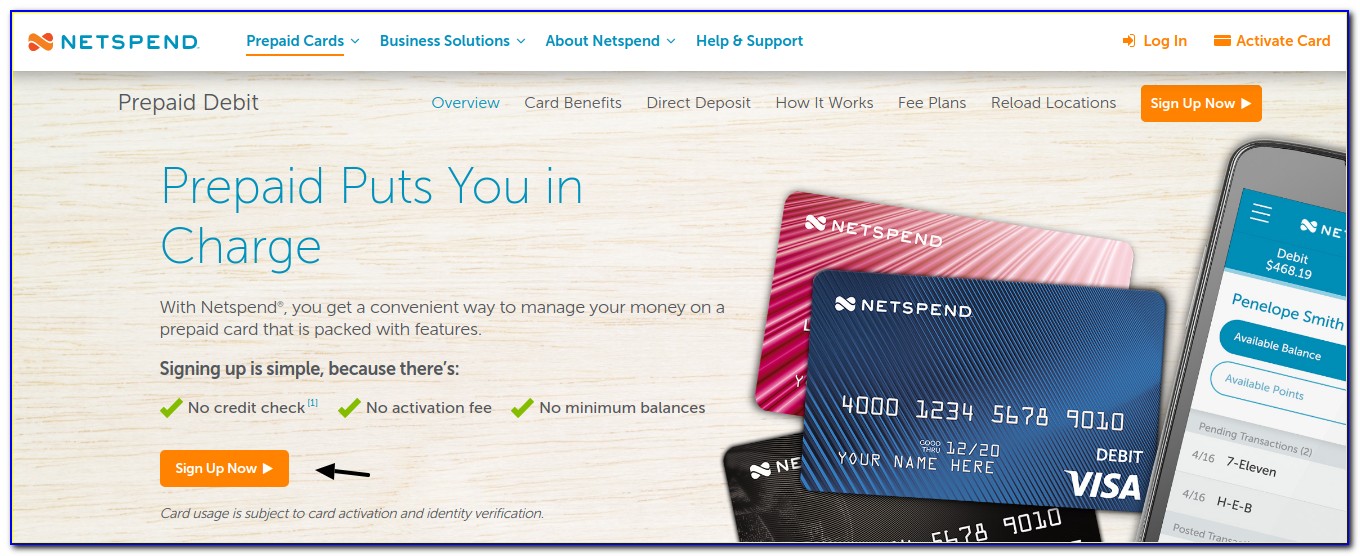 Netspend Small Business Card