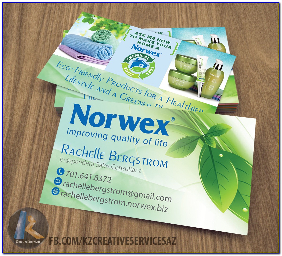 Norwex Business Cards