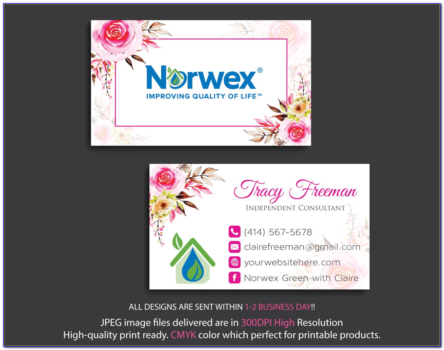 Notary Public Business Cards Samples