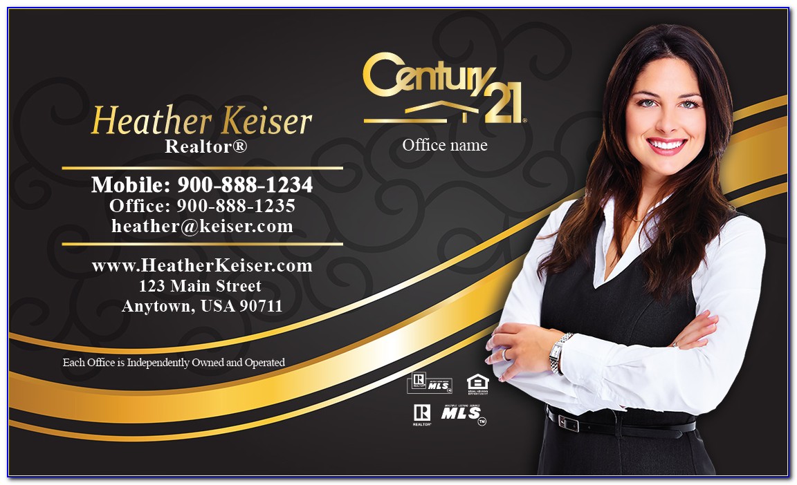 Order Century 21 Business Cards