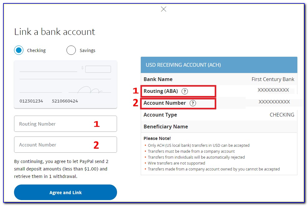 Paypal Business Debit Mastercard Routing Number