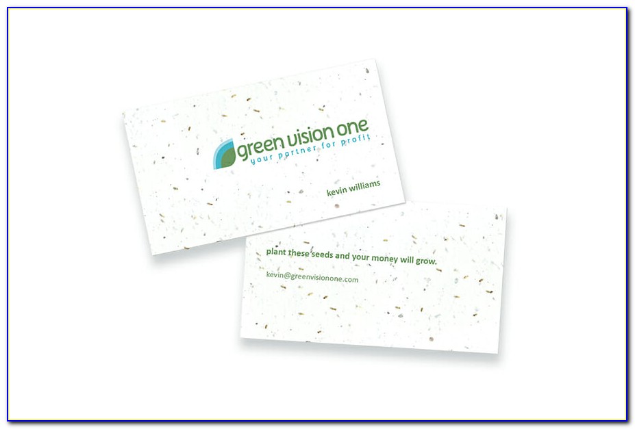 Plantable Business Cards Canada