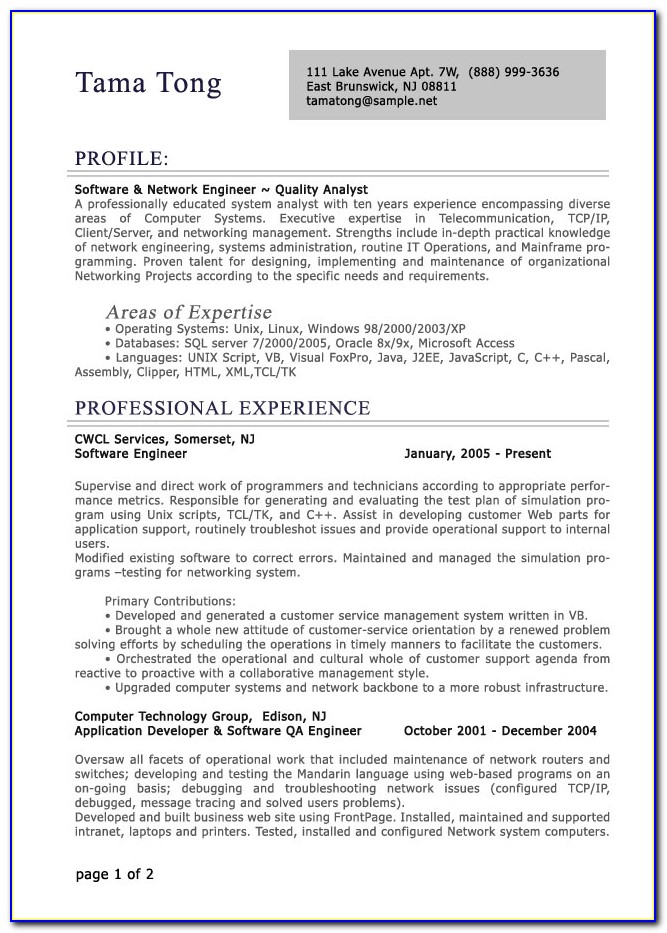 Professional Executive Resume Writing Services