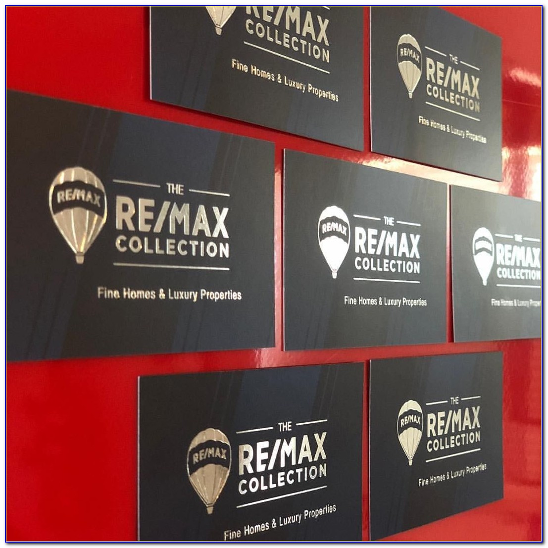 Remax Business Cards Foil