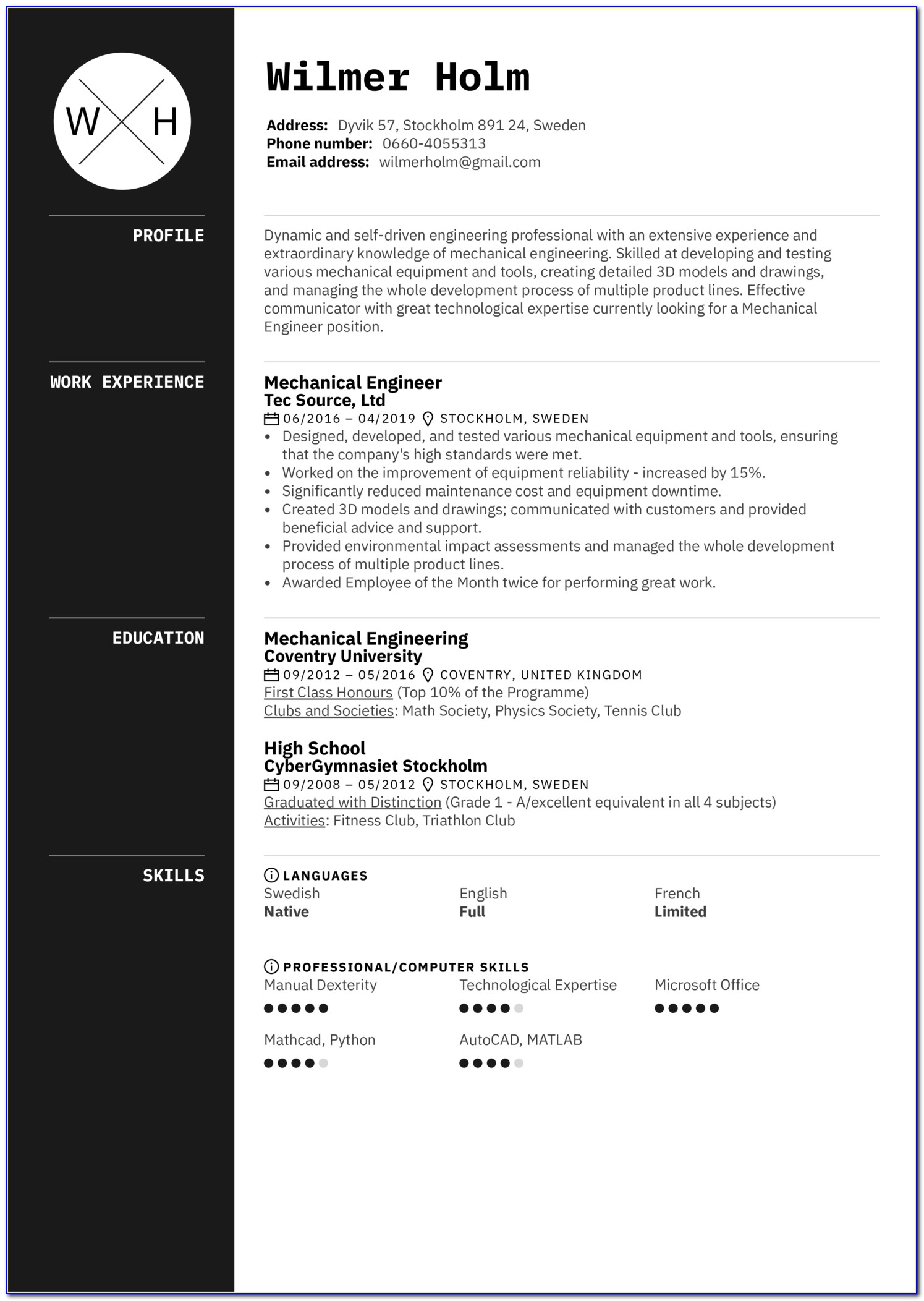 Resume Writing For Experienced Engineers