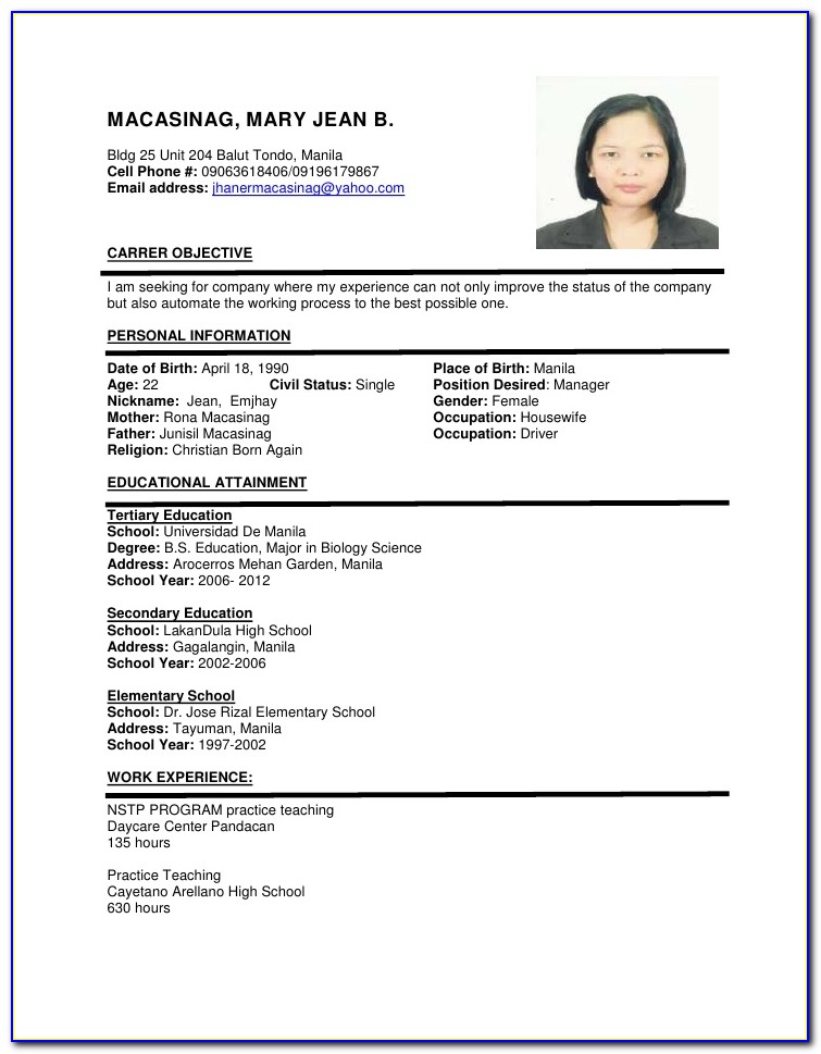 Resume Writing Services Northern Virginia
