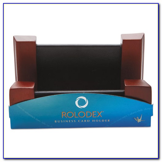 Rolodex Business Card Holders With Slots