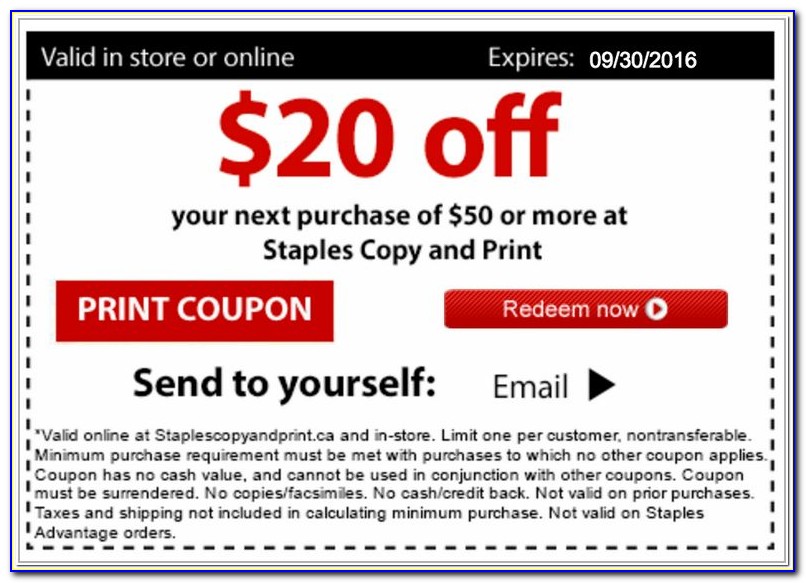 Staples Business Cards Coupon