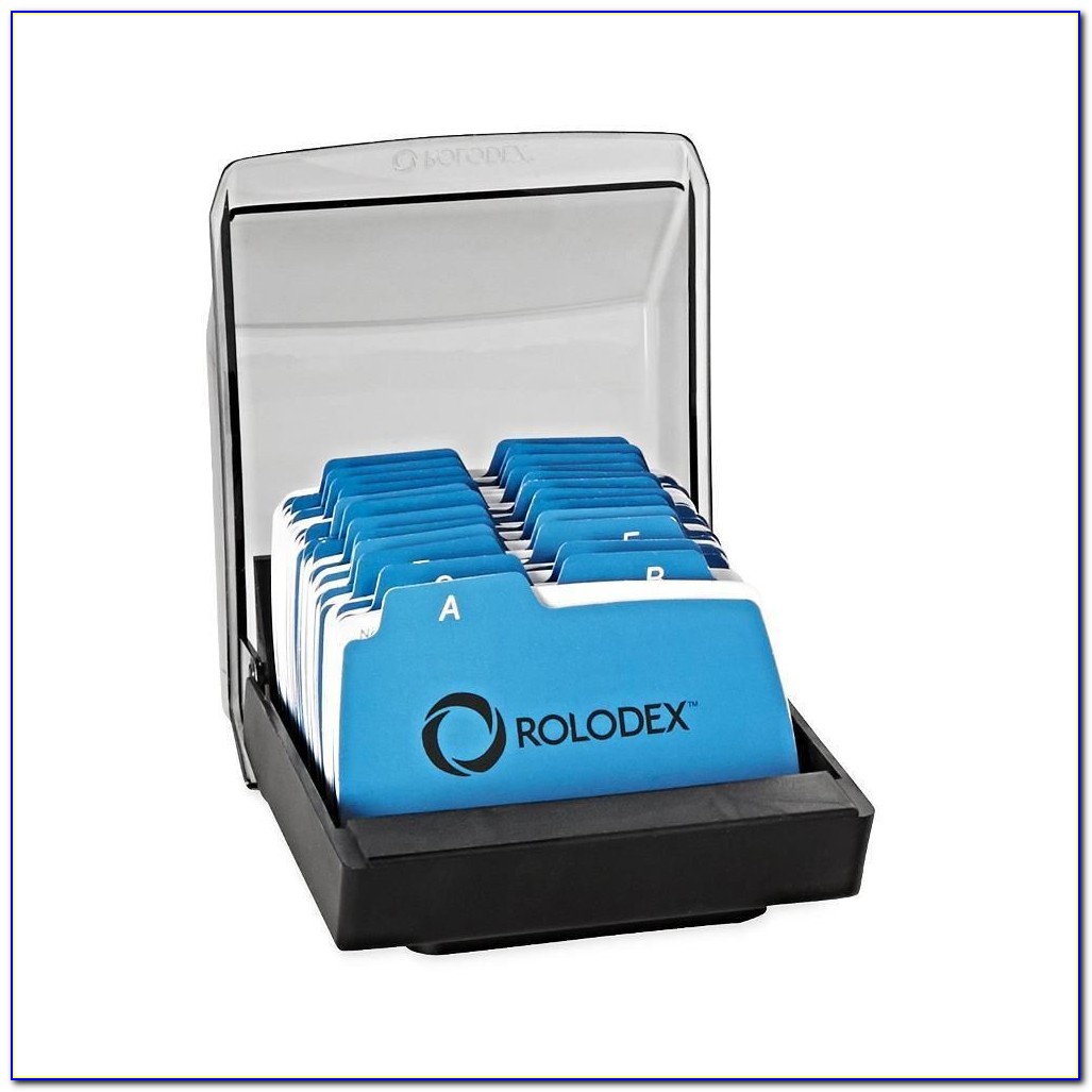 Staples Rolodex Business Card Holder