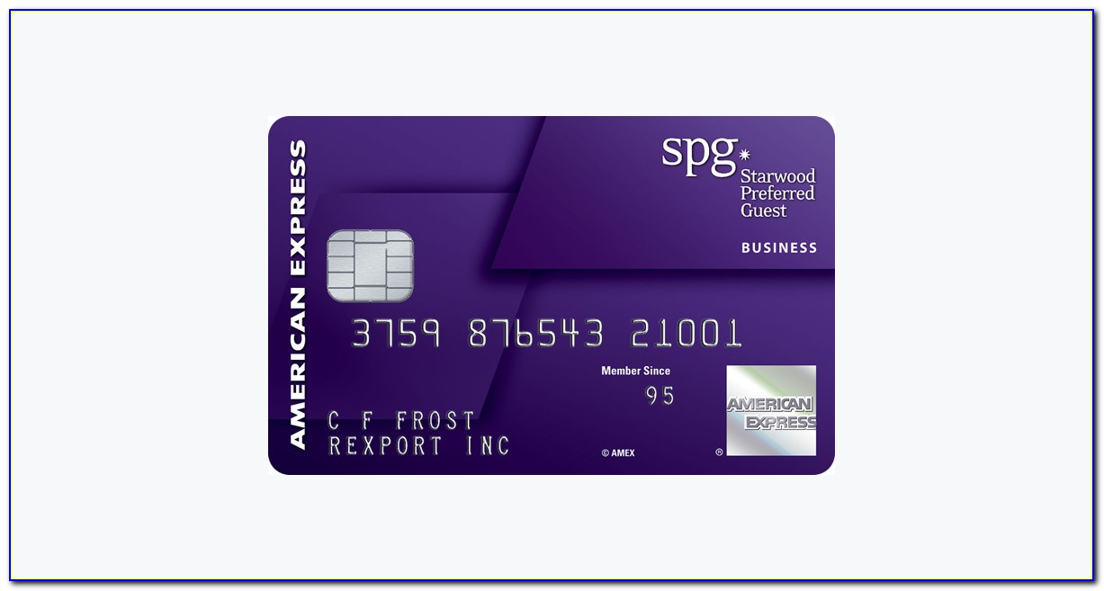 Starwood Preferred Business Card