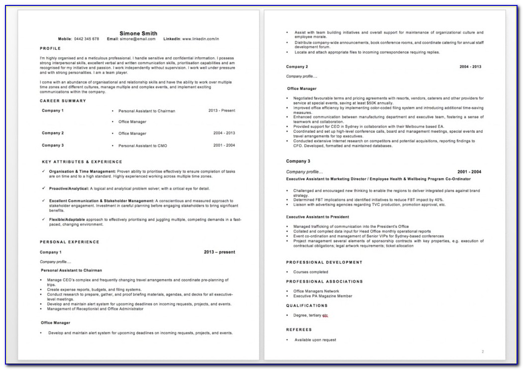 Step By Step How To Make A Resume