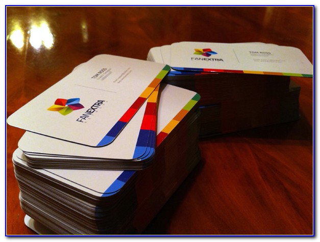 Uprinting Foil Business Cards
