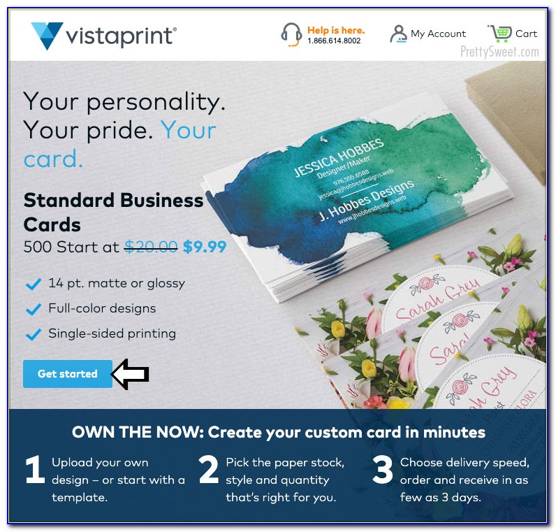 Vistaprint 500 Business Cards For 9.99 Code 2020