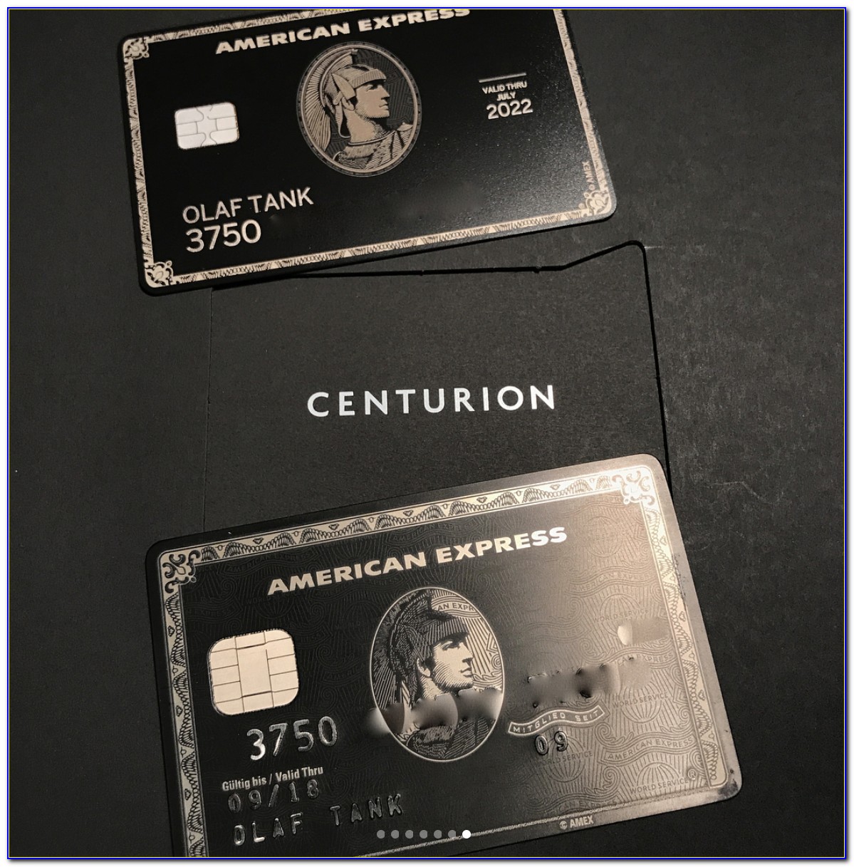 American Express Centurion Business Black Card