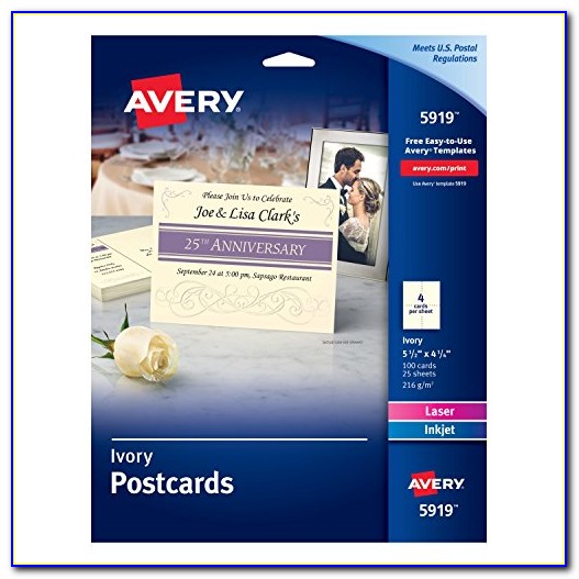 Avery Business Card Holder Pages