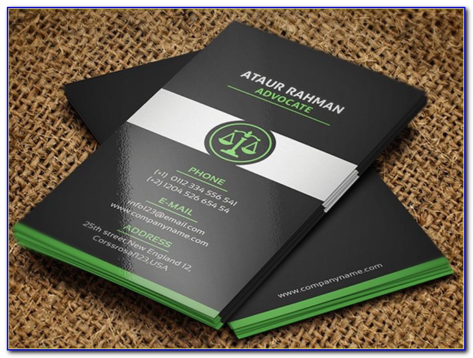 Best Attorney Business Cards