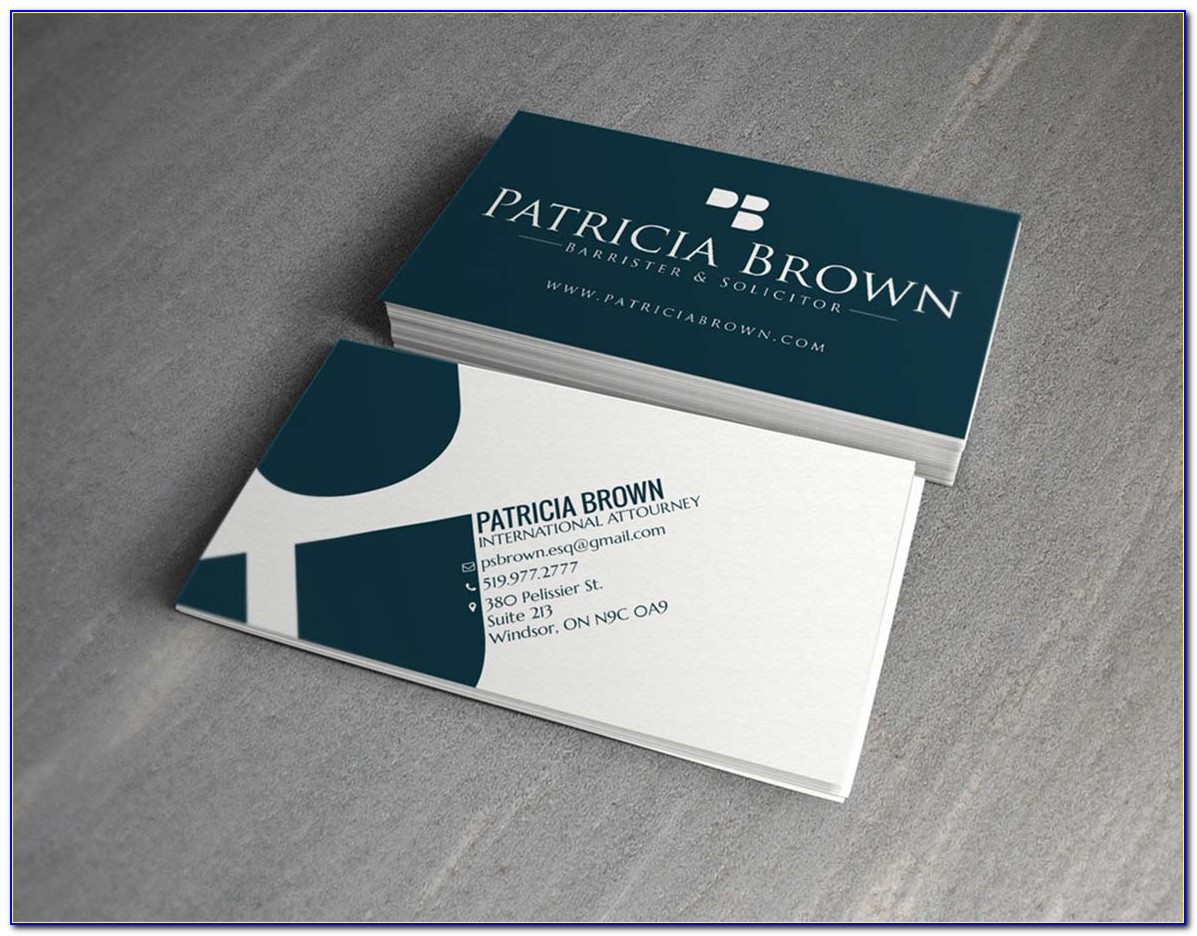 Best Lawyer Business Cards