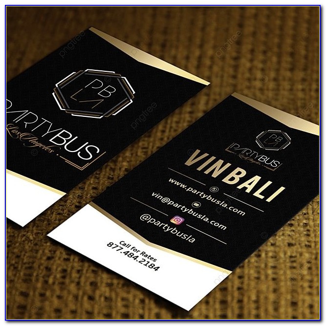 Black And Gold Business Card Templates Free