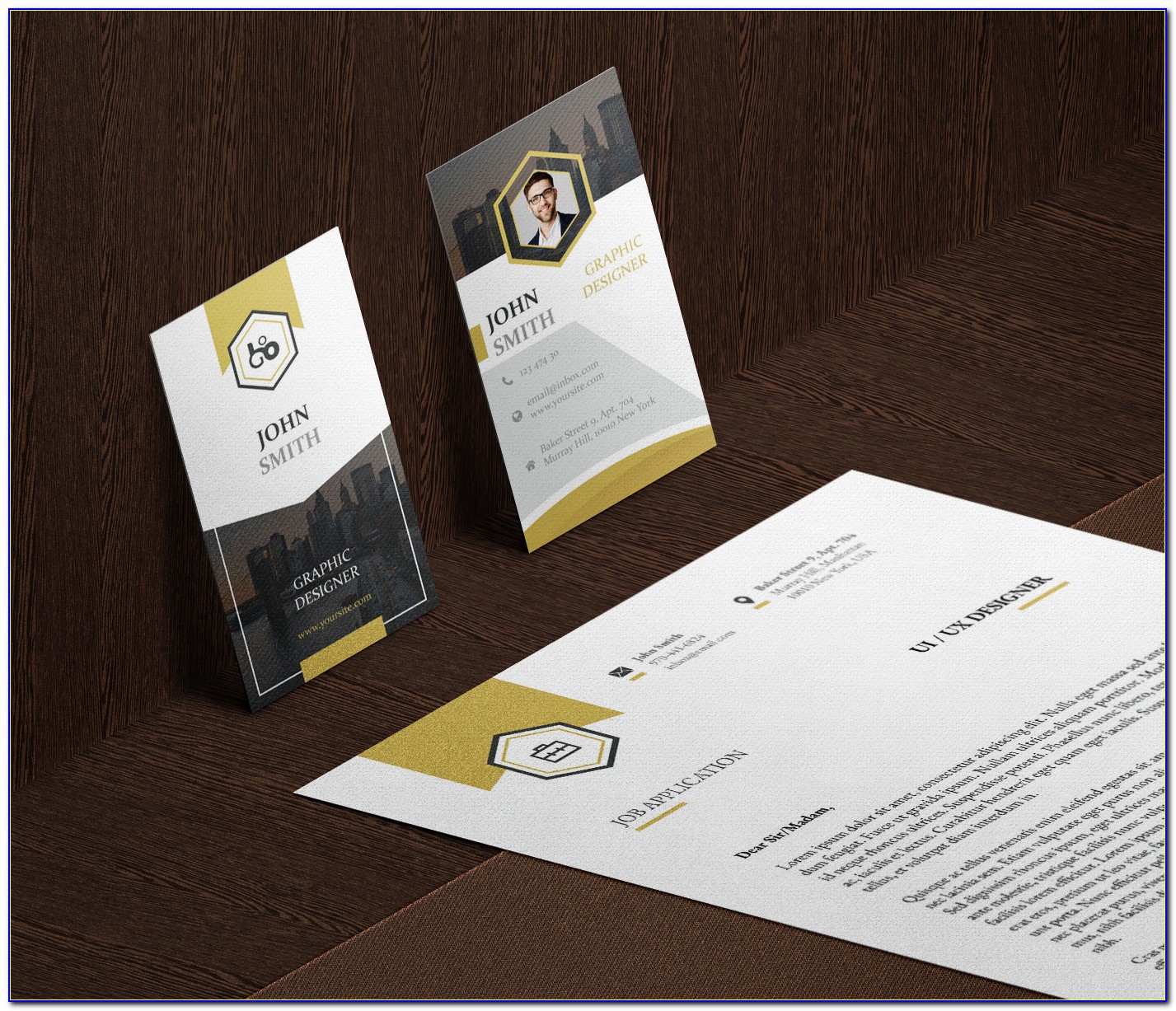 Business Cards For Job Seekers Template