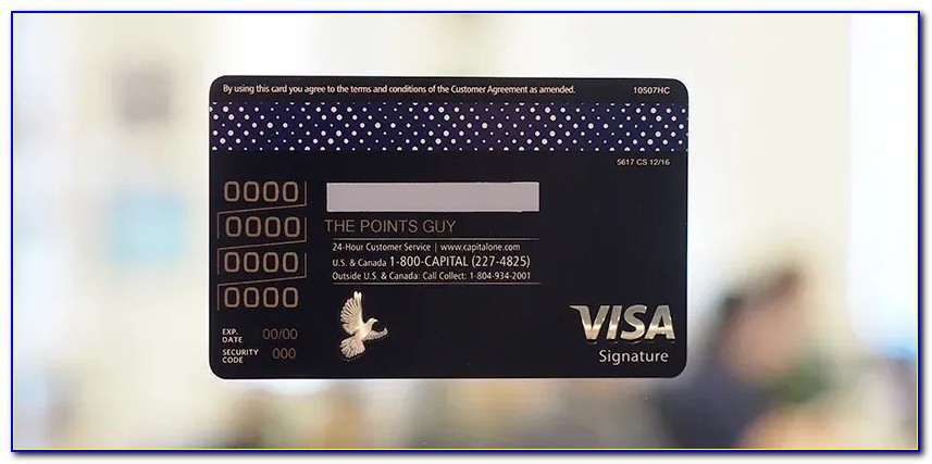 Capital One Visa Business Platinum Card