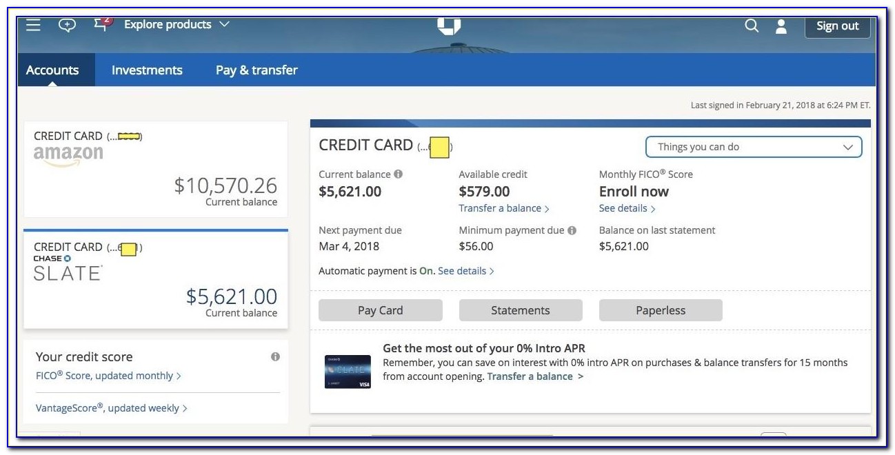 Chase Business Card On Personal Account
