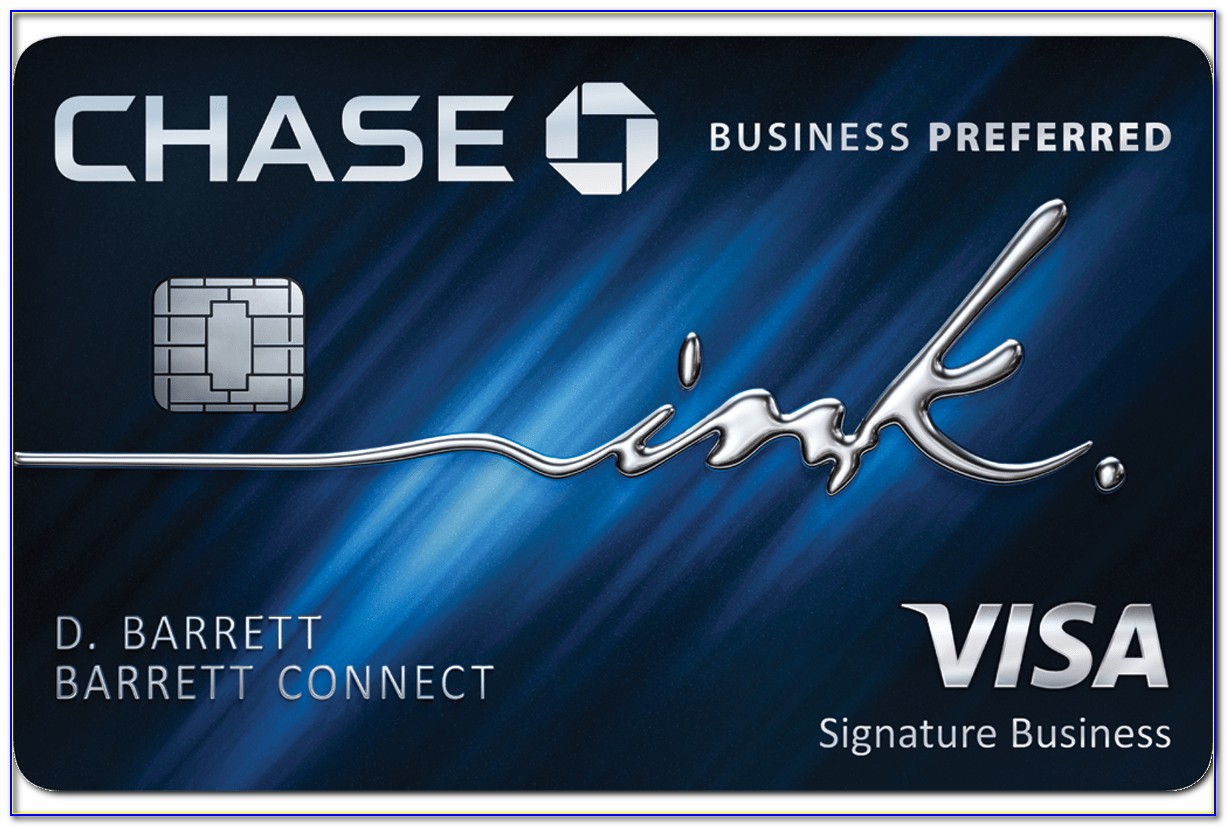 Chase Ink Business Card Visa Or Mastercard