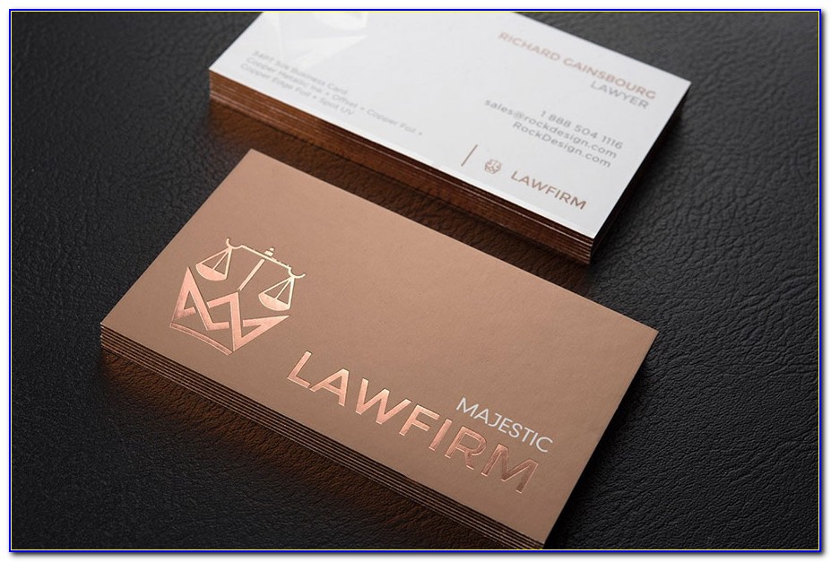 Cool Lawyer Business Card