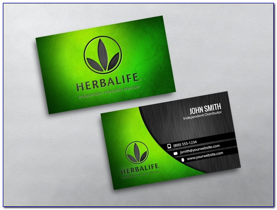 Herbalife Business Cards Pdf
