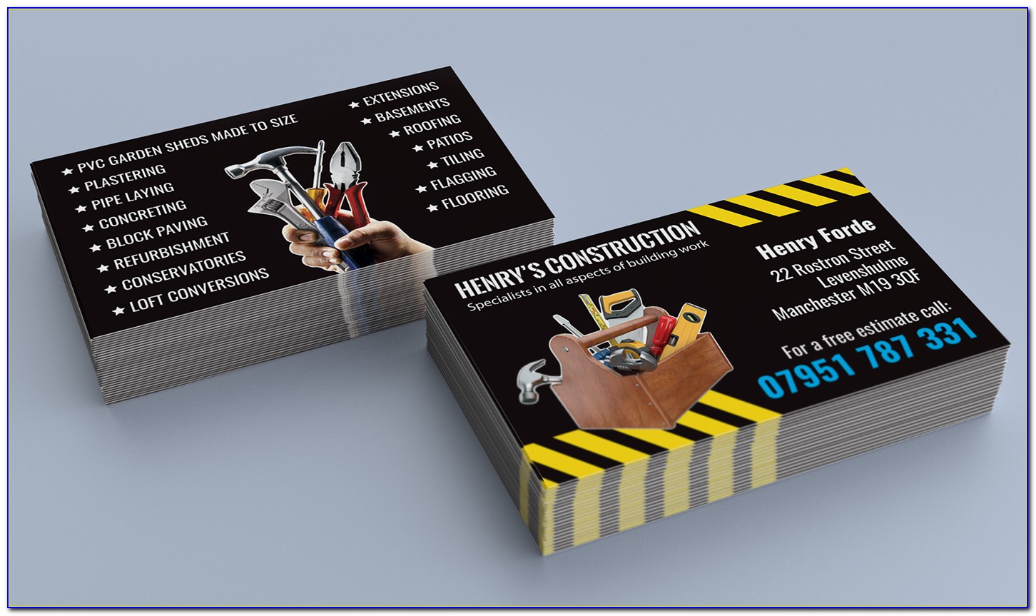 Remodeling Business Cards Ideas