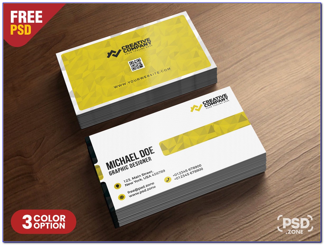 Simple Business Card Template Free Download