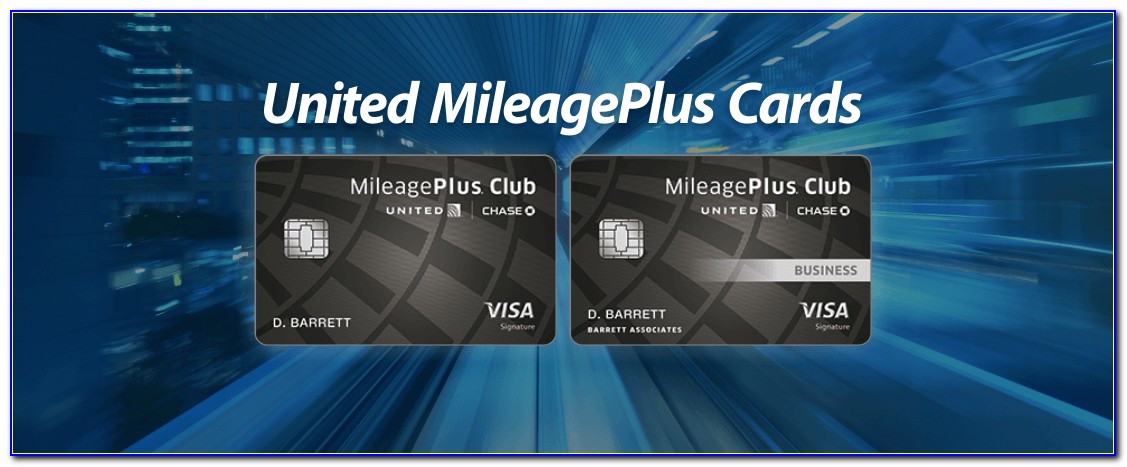 United Mileageplus Club Business Card