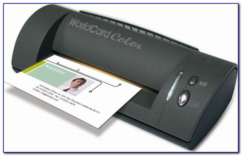 Worldcard Color Business Card Scanner