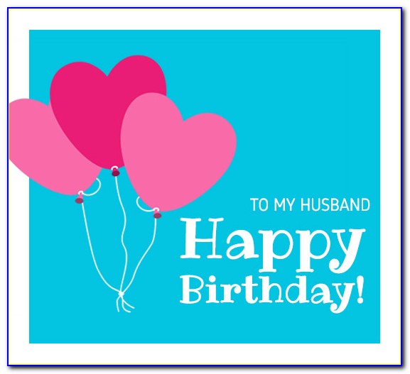 123 Birthday Cards For Husband