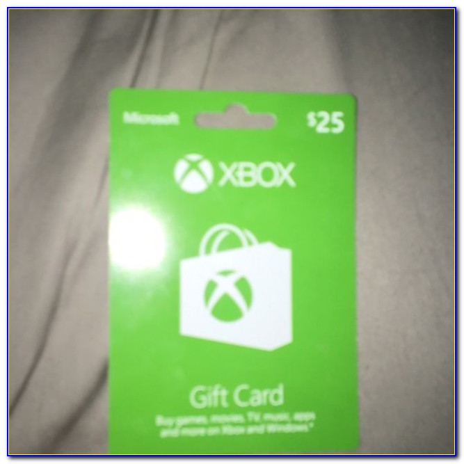 25 Dollar Xbox Card Free