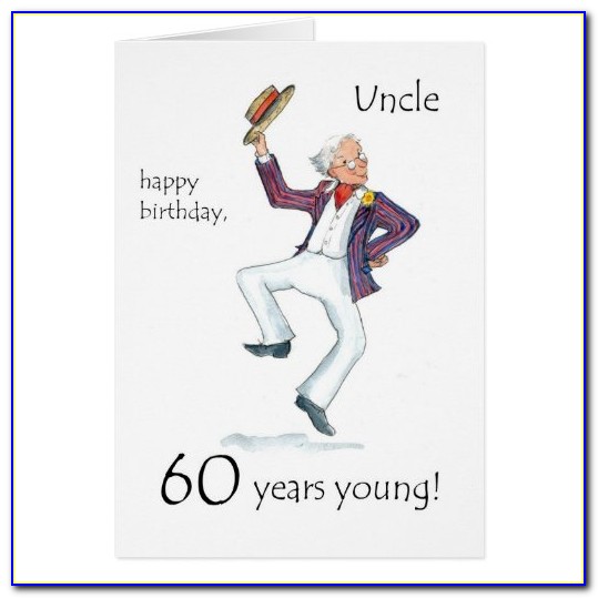 60th Birthday Card Messages Uncle