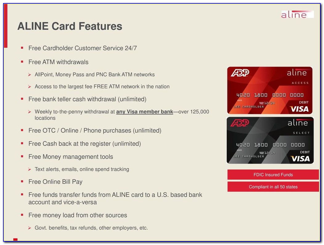 Adp Aline Card Free Atm Locations Near Me