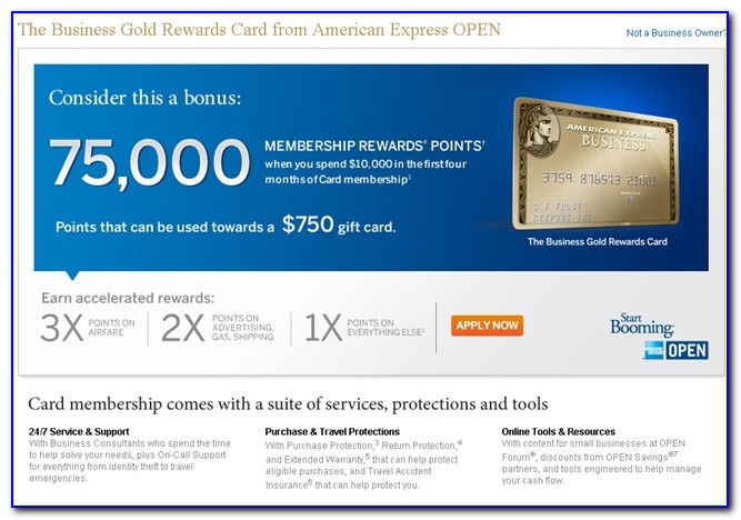American Express Business Card Rewards