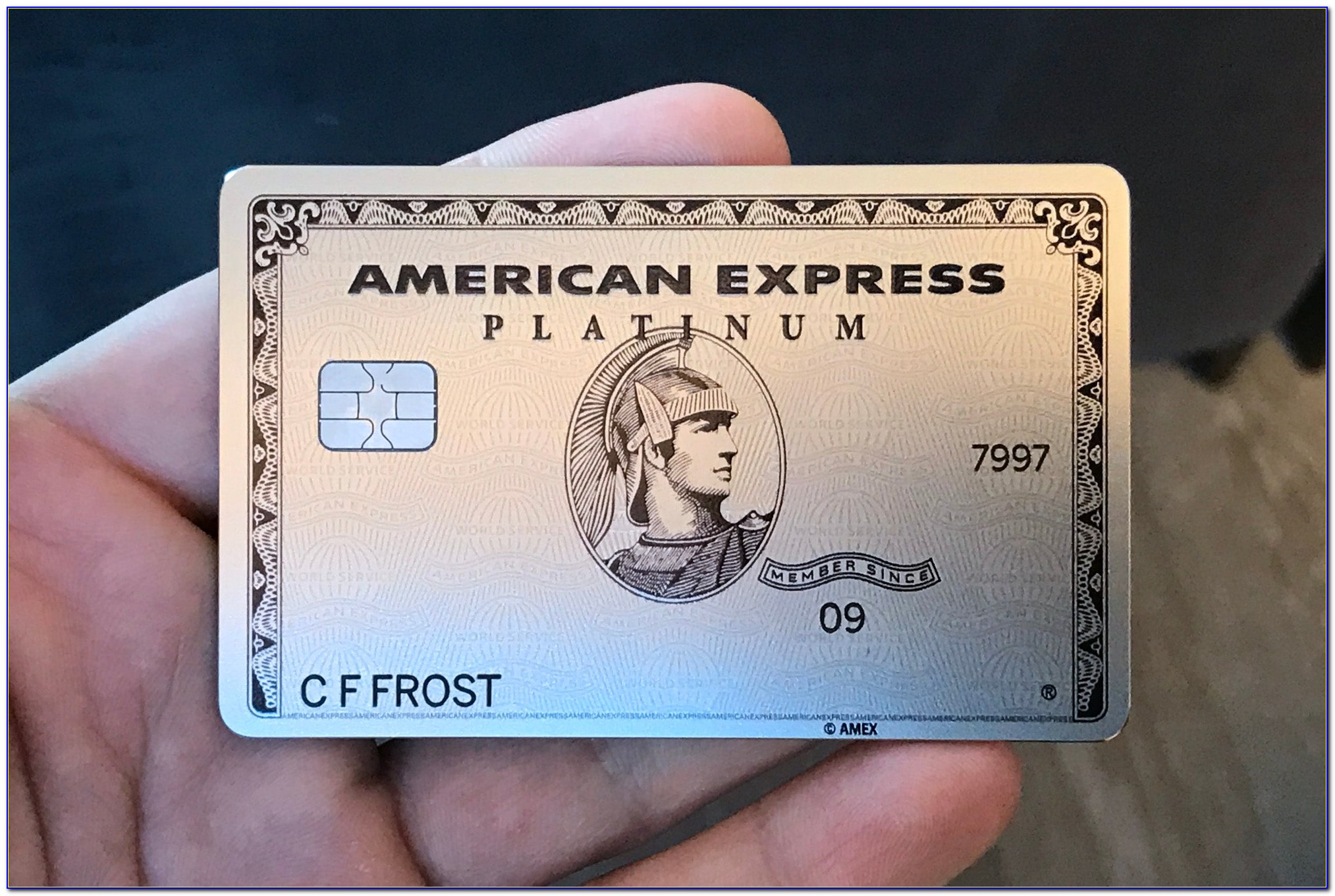 American Express Business Gold Metal Card