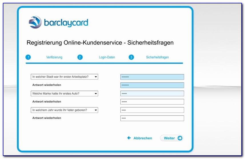 Barclaycard Business Card Selector